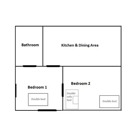 2 Bedroom Apartment, Heart Of Tomasza St דירה קרקוב