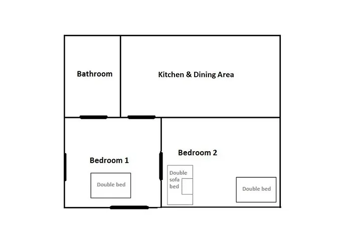 Lejlighed 2 Bedroom Apartment, Heart Of Tomasza St *